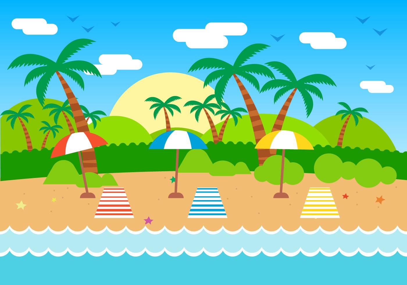 free-summer-vector-illustration